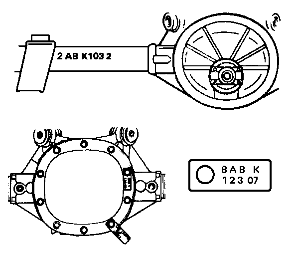 axle code location